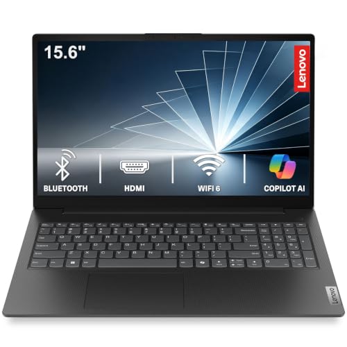 Image of Lenovo AI Copilot 15.6 WiFi RJ-45 Business 2026 Laptop 16GB DDR5 256GB SSD