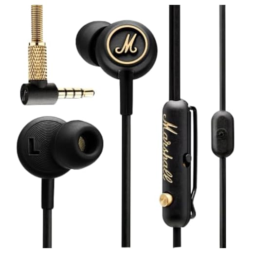 Marshall Mode EQ In-ear Ohrhörer, Kopfhörer - Schwarz und Messing