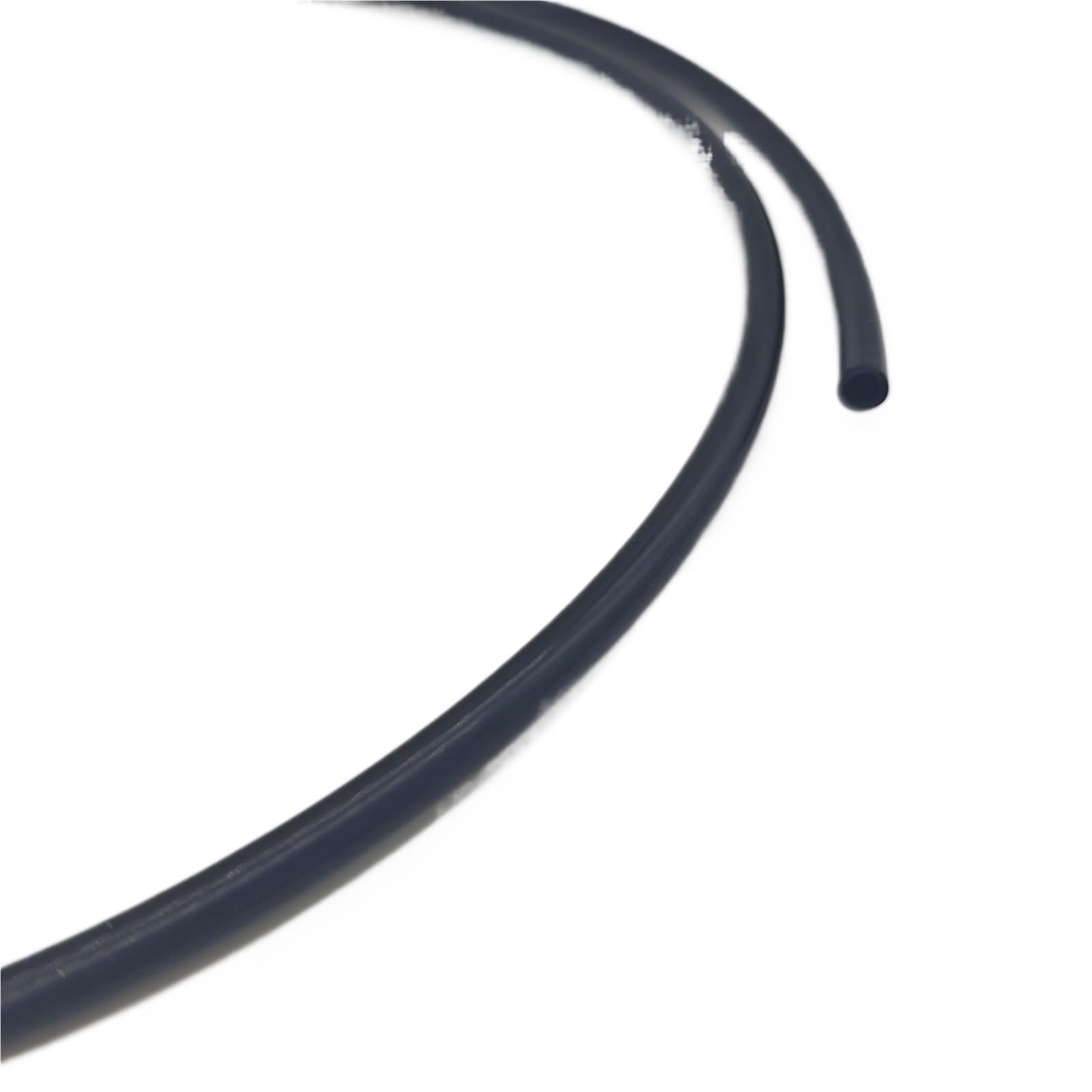 Tubo liso Tubo de PTFE negro F46, manguera aislante, funda de teflón, pieza de impresora 3D, tubo rígido, extrusora en caliente de 0,3mm, 0,5mm, 0,6mm, 0,8mm, 1mm Menos fricción(8mm x 12mm)