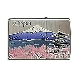 ZIPPO ジッポー 和柄 桜 金閣寺 日本 プレゼント (桜富士)
