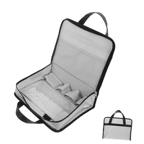 Sacoche ignifuge pour dossiers de voyage NUOBESTY organisateur de fichiers professionnels étanche
