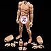ZHWH Modèle de Figurines d'action masculines à l'échelle 1/6, 12"Tons de Peau européens américains et asiatiques Strong Body pour la Photographie et la Collection Body Sketch 2 Tons de Peau,MX02B