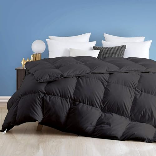 Image of Day Care - 400 GSM Hotel Quality-Down Alternative Microfiber Comforter for Heavy Winter Double Bed Comforter /Blanket /Rajai (90 inch x 100 inch Inches /228cm x 228cm) - Comforter Double Bed|Black
