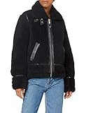  Schott NYC Damen Lcw1256 Lederjacke, Schwarz, Large