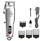 LANGBA Dog Shaver Pet Grooming High Power Thick Heavy Coat LED Display Carbon Steel Blades