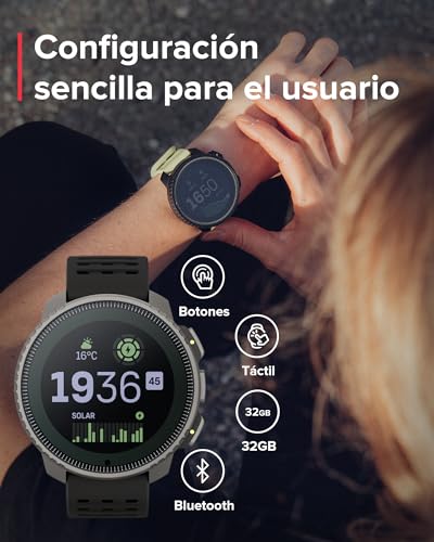 SUUNTO Vertical Reloj Deportivo - Smartwatch GPS, GPS de Doble Frecuencia, Mapas sin Conexión Gratuitos, Autonomía de hasta 50 Días, Carcasa Resistente Militarmente, Resistente al Agua hasta 100m - imagen 9
