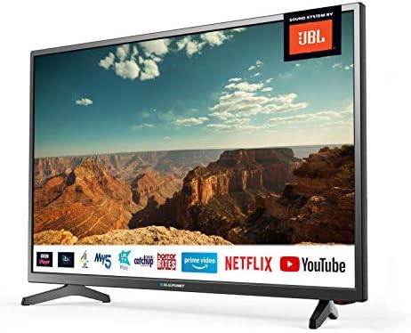 Blaupunkt BLA-32/138Q-GB-11B4-EGPF-UK 32 Inch HD Ready Smart LED TV with Freeview Play, 3 x HDMI, USB Record