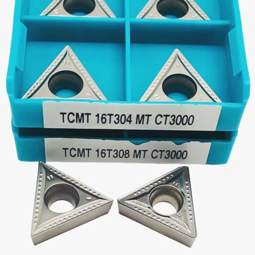 Inserto de carburo TCMT16T304 para torno metal miniatura 3