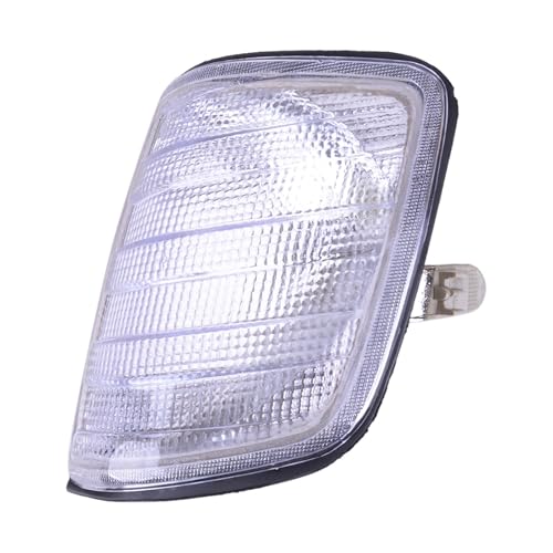 Cubierta de luz de giro para Benz W124 Clase E pantalla de intermitente coche 1985 a 1995 5