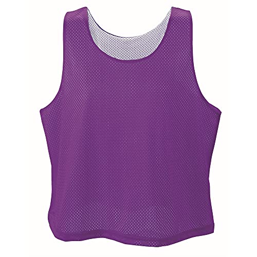 LACROSSE-RAZORBACK-ADULT-PUR/WH-2X