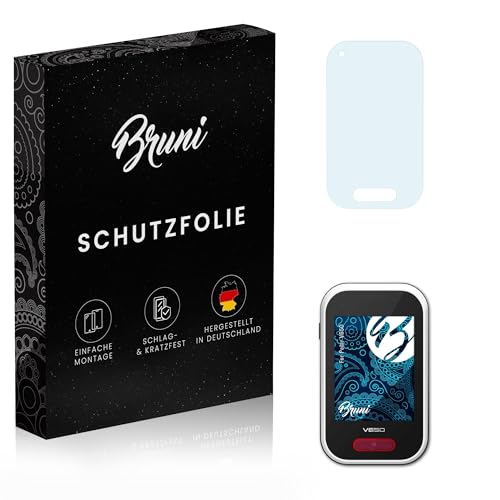 Bruni Película Protectora compatible con Polar V650 Protector Película, claro Lámina Protectora (2X)