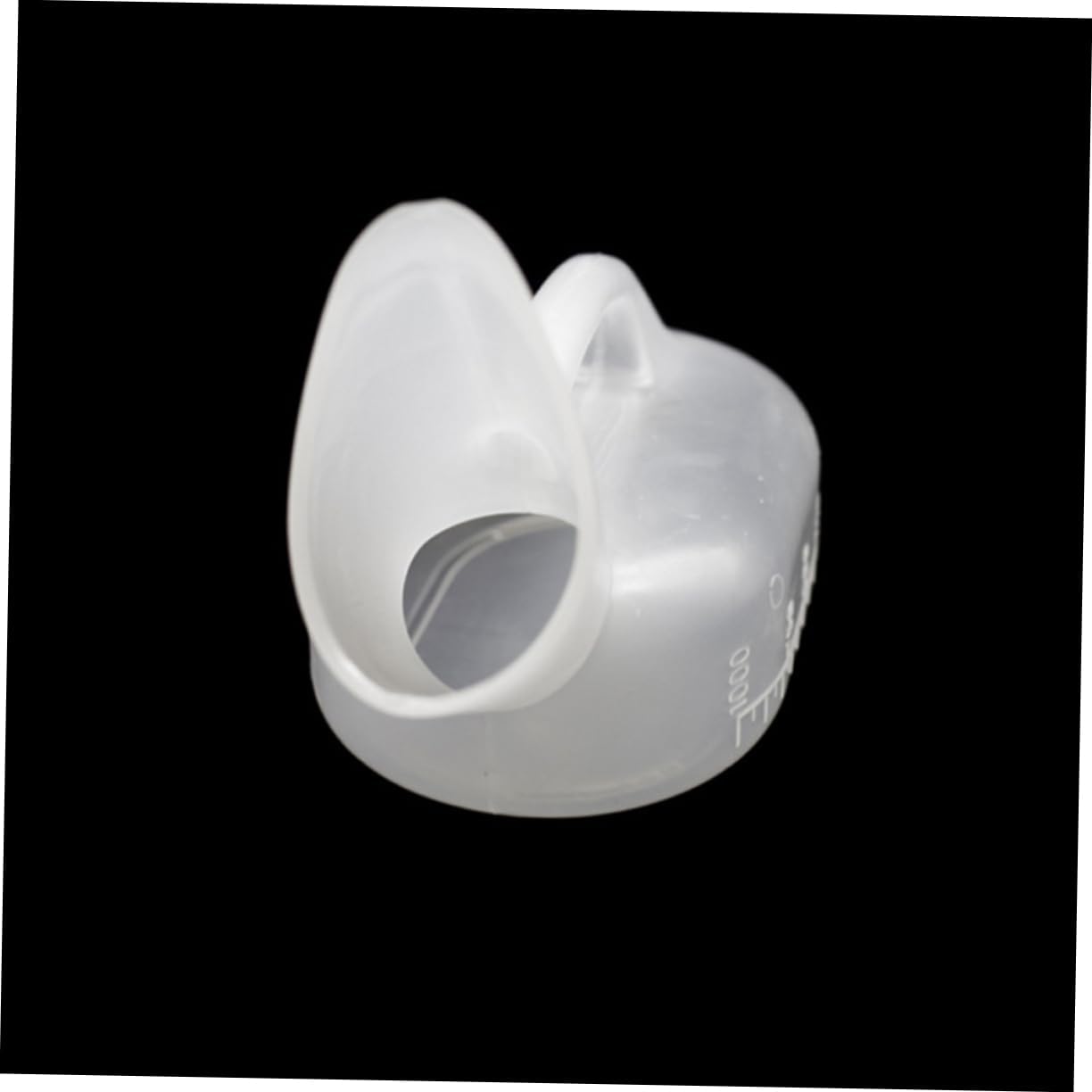 2pcs Thickened Plastic Urinal for Female Pee Bottle Handle Easy to Use for Home Hospital