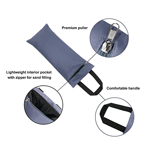 Chrees Unfilled Yoga Sand Bag Yoga Fitness Workout Empty Sandbag Dance Strength Training Weighted Exercise Body Building Sand Bag Navy Blue #TOP3