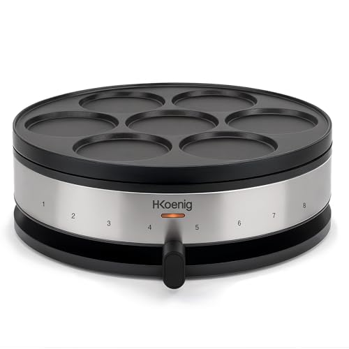 H.Koenig Crêpière électrique KREP56, Appareil à...