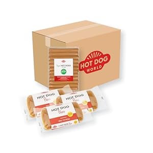 HOT DOG WORLD - Hot Dog Würstchen & Brötchen 12er Pack (Vegan)