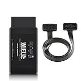 Diagnóstico inteligente Este conector OBD2 recupera códigos de error de diagnóstico genéricos y específicos del fabricante de automóviles y envía datos de su coche a su dispositivo inteligente en tiempo real.
