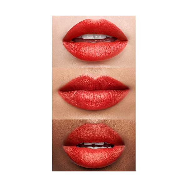 e.l.f. Cosmetics SRSLY Satin Lipstick, Nourishing & Moisturizing Formula, Infused with Jojoba Oil & Macadamia Seed Oil, Cherry