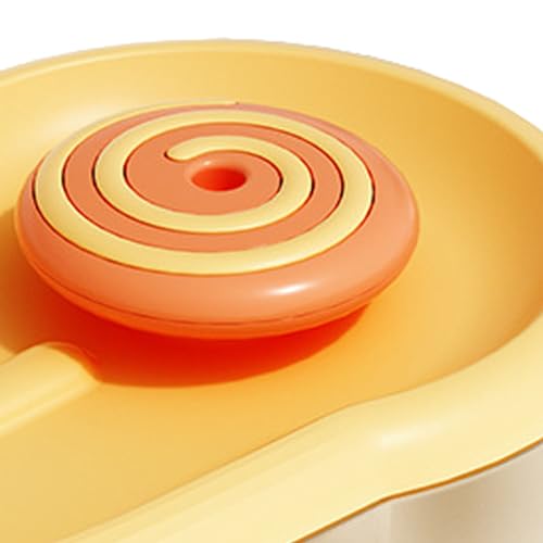 Fuente de agua automática para gatos 2.2L naranja miniatura 3