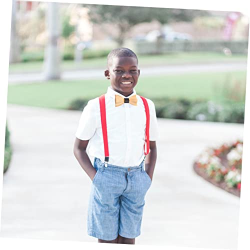 Kids Bow Tie Set Pre-Tied Satin Bow Ties for Boys and Girls Adjustable Size for Parties Weddings and Formal Events Stylish Box Included4