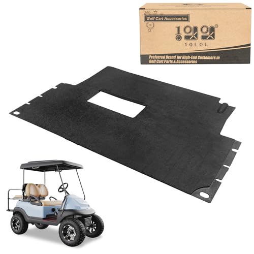 10L0L Full Coverage Liner Floor Mat for Club Car Precedent 2004-up Club Car Tempo & Onward 2017-2022 Golf Cart Replaces OEM# 102504801 102504802 103926401