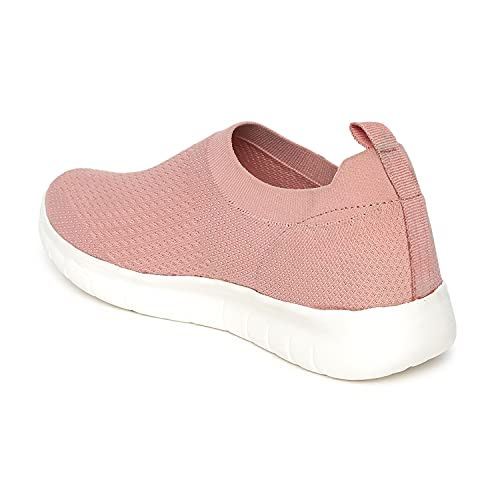 Image of Marc Loire Women's Lightweight Athleisure Knitted Active Wear Slip-On Sneaker Shoes for Sports, Athletics and Walking