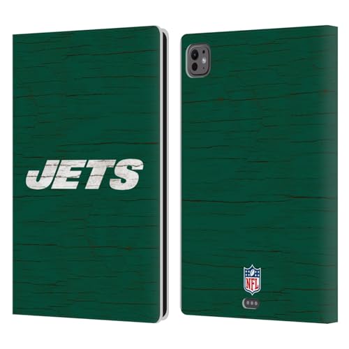 Étui New York Jets iPad Pro 11 M4 en cuir Head Case Designs Housse Portefeuille