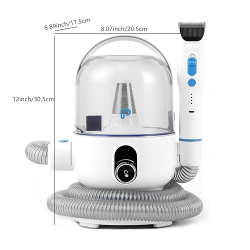Aspirateur de toilettage haute puissance 5 en 1 avec bac 2 L - 6
