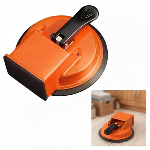 2026 Heavy Duty Enhanced Vacuum Suction, Floor Gap Repair for Laminate Vinyl Wood Tile, Ergonomic Floor-Safe DIY Repair Tool (Orange)
