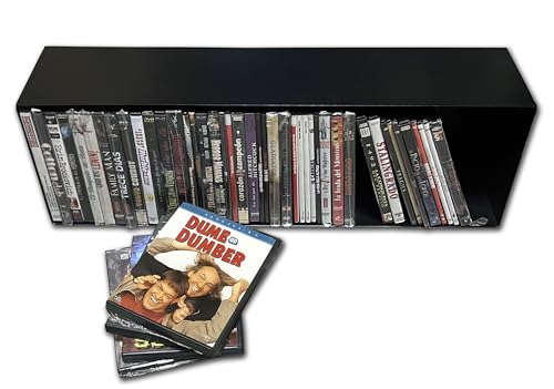 CUIDATUMUSICA Estantería para DVD - Para 40 medida normal / 80 Slim - Ref. 749