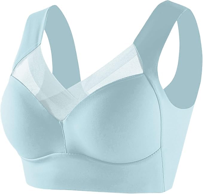Plus Size Padded Light Support Wireless Bra, Seamless No-Line Ultra-Soft Leisure Bralette for Sleep, Yoga and Everyday Use,/Stretchy Back/Comfortable Design Plus Size Padded Light Support Wireless Bra, Seamless No-Line Ultra-Soft Leisure Bralette for Sleep, Yoga and Everyday Use,/Stretchy Back/Comfortable Design