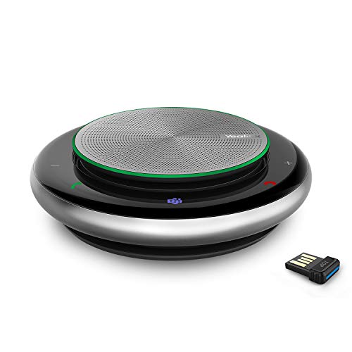Yealink Bluetooth Speakerphone Conference Microphone Teams-Certified CP700 CP900 Enhanced Noise Reduction Algorithm Home Office 360° Voice Pickup