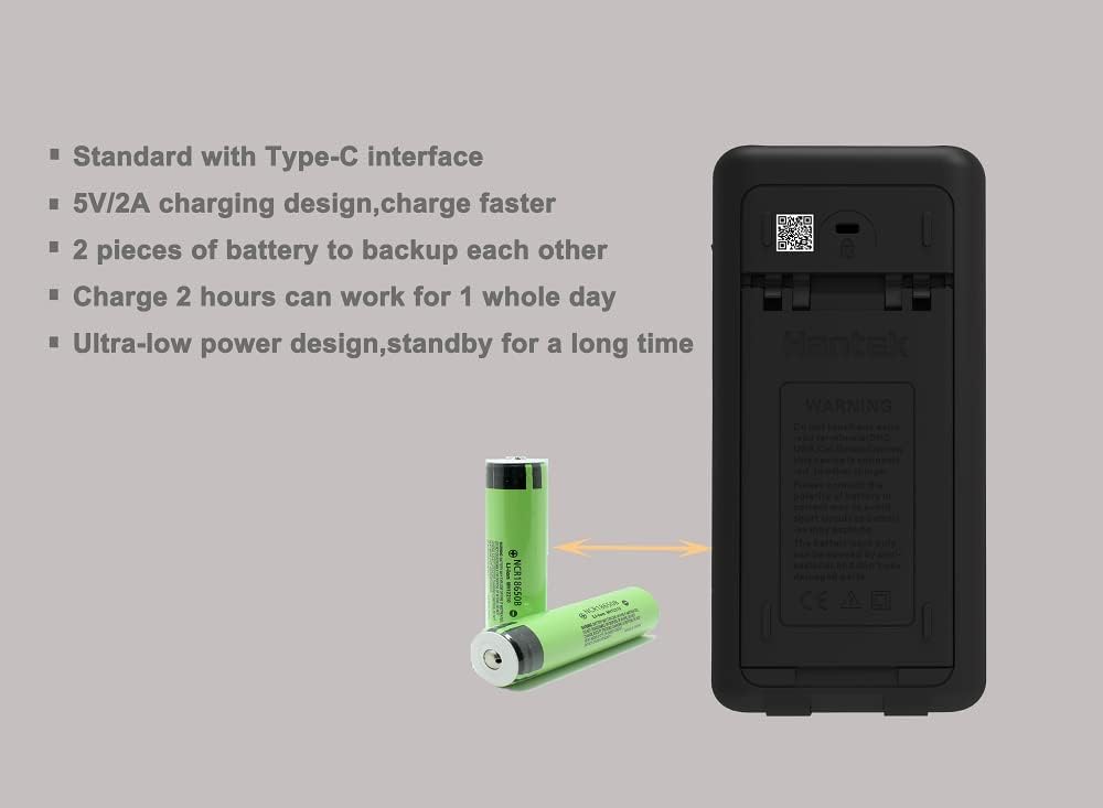 Hantek LCR Meter Hantek1832C Digital LCR Meter Handheld Portable Inductance Capacitance and Resistance Measuring Tester Tools (Hantek1832C)