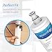 Waterdrop 3US-MAX-F01 Replacement Filter, Replacement for Filtrete® 3US-PF01, 3US-PS01, Maximum 3US-MAX-S01, Aqua-Pure C-Cyst-FF, Manitowoc K-00337, K-00338, NSF/ANSI 42 Certified, Pack of 2