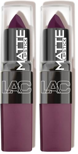 Image of L.A. COLORS Matte Lipstick, Venom CML474 (Pack of 2)