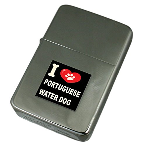 Io amo il mio cane incisa più leggero di acqua