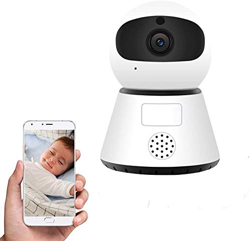 Baby Monitor Camera,1080P HD Home Security Camera with AI Motion Detection Automatic Alarm WiFi for Baby/Pets/Nanny,2 Way Audio,Night Vision,Cloud Storage or TF Card Storage