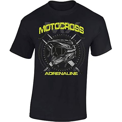 Camiseta MX Motocross Adrenaline/Motero - Biker/Motocross/T-Shirt Cover