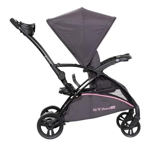Image of Baby Trend Sit N' Stand 2.0 Stroller, Simply Pink