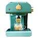 Feixunfan Ekspres do kawy Ekspres do espresso 850 W 20 bar z regulowanym mlekiem do cappuccino lattes (kolor: zielony, wymiary: 36,5 x 39 x 31 cm)