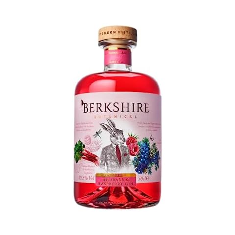 Berkshire Botanical Rhubarb and Raspberry Gin 50 cl Cover