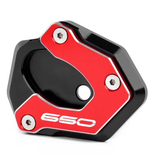 Plaque élargie de béquille Z650 pour garer votre moto sur tous terrains