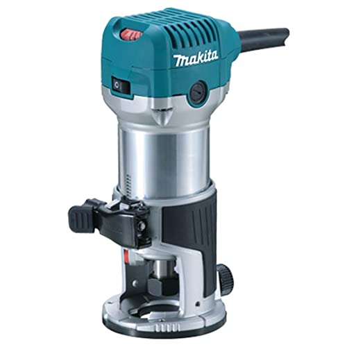 Makita 3E-J662-NWG4 Einhandfräse, RT0700C/RT0702C, Blau/Schwarz