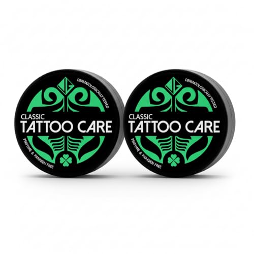 Crème de tatouage Tattoo Care Classic lot de 2 tubes 35 g pour réparer et raviver les couleurs