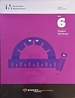Illustrative Mathematics Grade 8 Mathematics Unit 6 Student Workbook, c. 2017, 9781946636270, 1946636274 1946636274 Book Cover