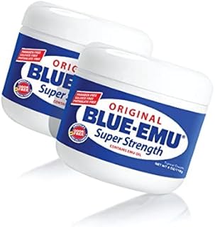 Blue Emu Muscle and Joint Deep Soothing Original Analgesic Cream, 2 Pack, 4oz