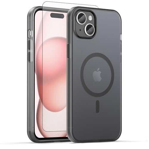 Coque iPhone 15 Plus MagSafe anti-rayures pour éviter les bris d'écran
