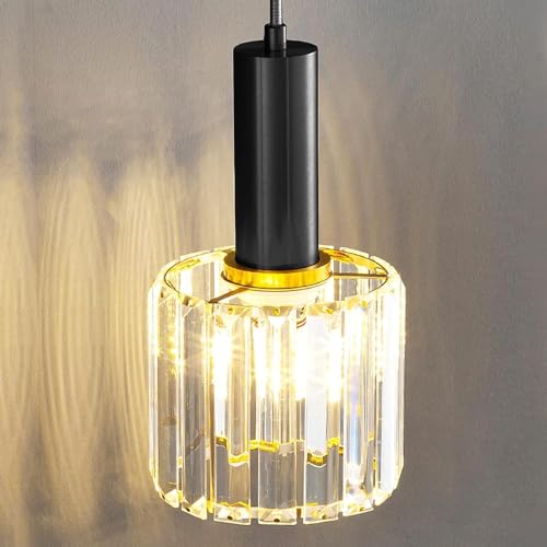Lámpara de cocina mini con colgante de cristal y luces LED para isla 3