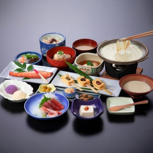 古宮旅館 刺身と手造りゆば会席 ソフトドリンク付 ペア食事券[1-C]|食事券 ギフト 贈りもの 記念日 祝 敬老の日 贅沢 [0321]