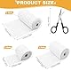 5/7.5/10cm x 2.7m Gips Abdruck Binden, 6 Babybauch Gipsbinden, Gipsbinden Set mit Schere, Gipsbinden zum Basteln, Schnelltrocknend Gipsbinden für Gipsabdruck, Gipsbinde Rolle für Modellierformen Maske