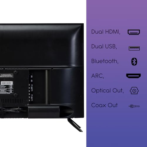 Image of HYUNDAI 32 Inch HD Smart LED TV | Built-in Chromecast | Android 14 | Bluetooth | HDMI x2 | USB x2 | SHY32HAN09TA
